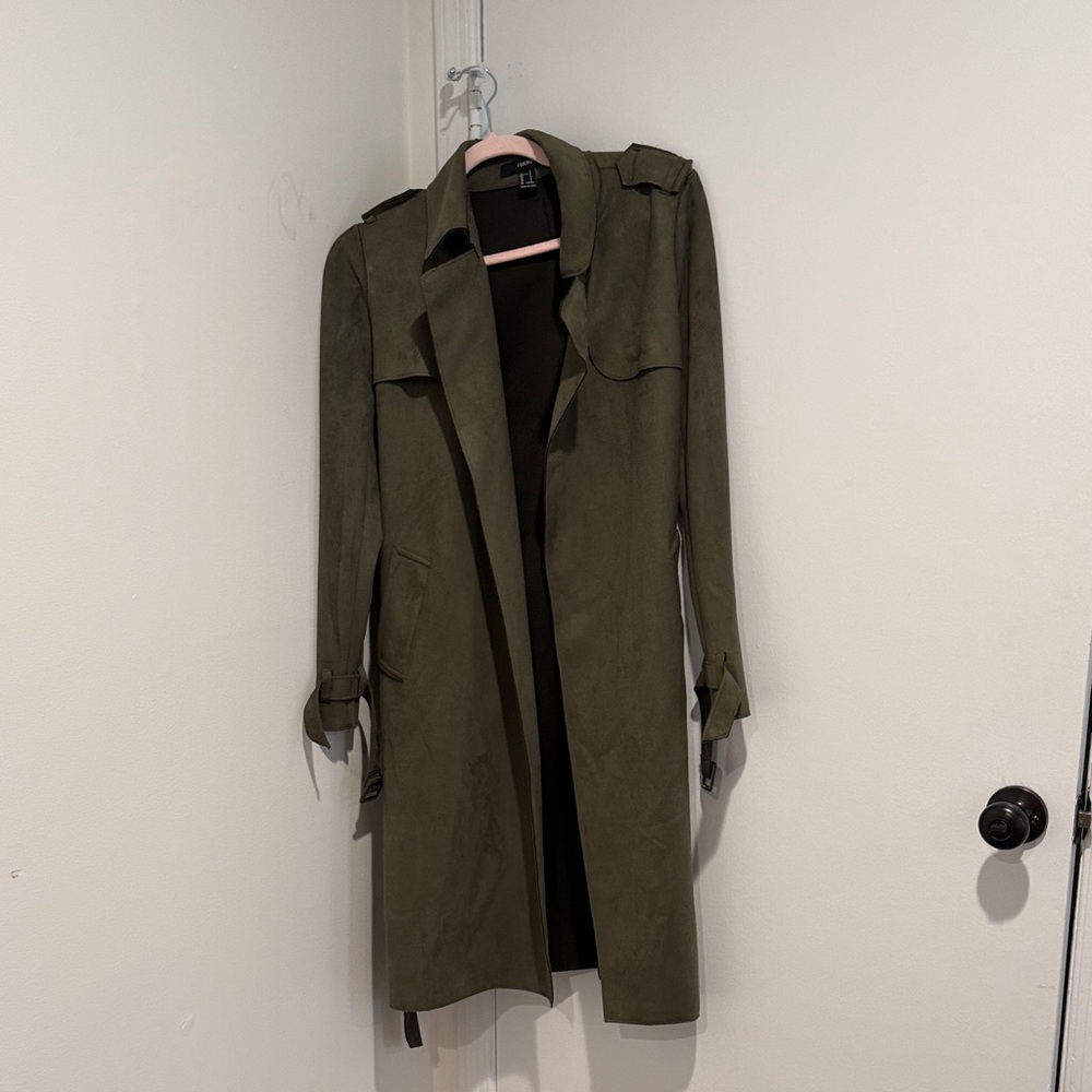 Forever 21 Khaki Trench Coat